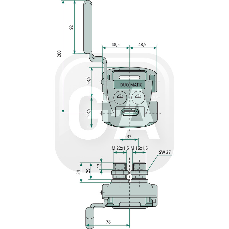 Raccord rapide vehicules moteur